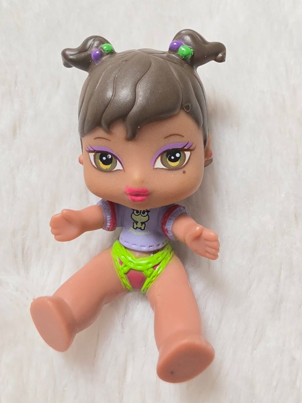 Vintage Itsy Bitsy Bratz Yasmin Mini Figure Itsy City Monster Truck Loose Toy 2"